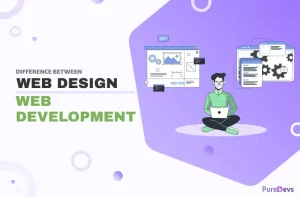 What is the difference between web design and web development?