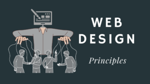 this picture shows web design principles