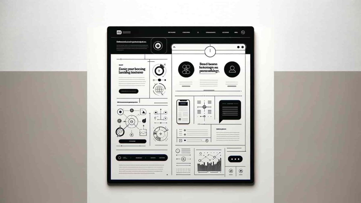 this image shows how to create a high converting b2b landing page